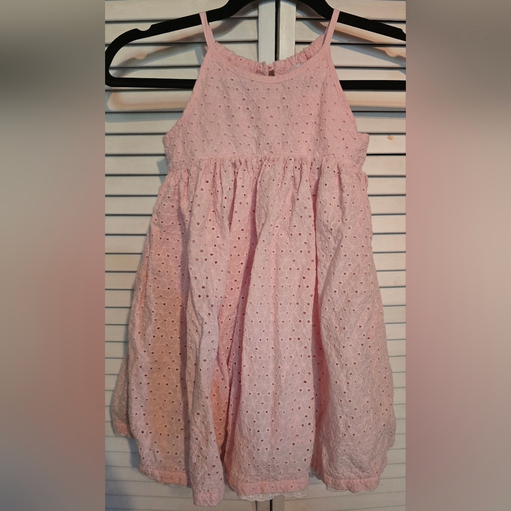 Shabby Chic Pink Dress Size 4t Perfect For Summer
